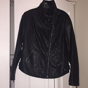 Lulus - LA Coalition Large Leather Jacket
